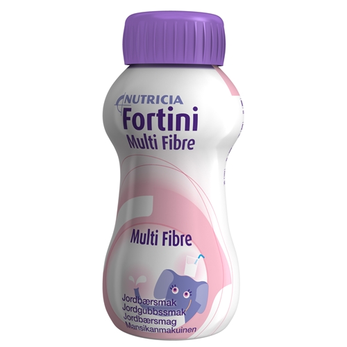 Fortini Multi Fibre – 4x200ml jordgubb – 4 st