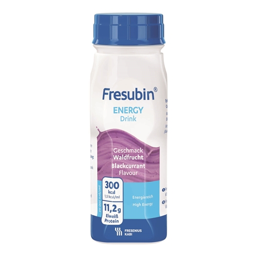 Fresubin energy DRINK – 4x200ml svarta vinbär – 4 st