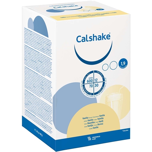 Calshake energipulver – 87g vanilje – 7 stk