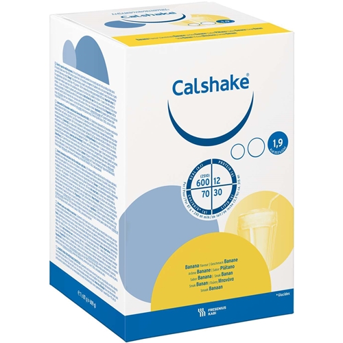 Calshake energipulver – 87g banan – 7 stk