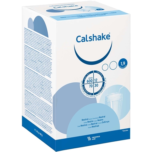 Calshake energipulver – 87g neutral – 7 stk