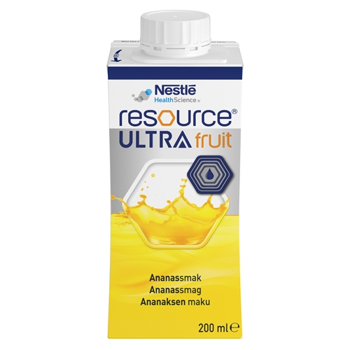 Resource Ultra Fruit – 4×200 ml Ananas – 4 stk