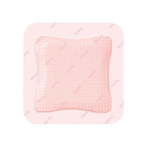 Silikona putas pārsējs Allevyn Gentle – 7,5×7,5cm ar apmali – 10 gab.