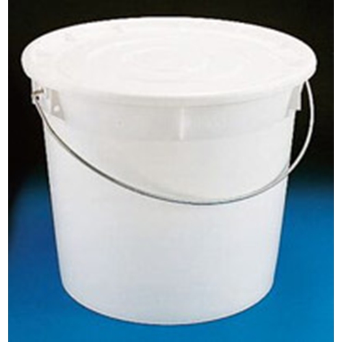 Plastmasas spainis ar vāku – 5,5L balts PP