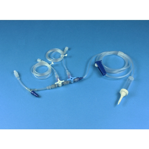 TIVA-setti 2-tie Mediplast – 150cm 3bv 2kpl 3vkr PVC-vapaa – 50 kpl