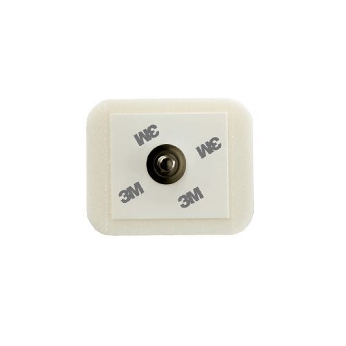 EKG elektrods 3M RedDot – 32x40mm ar pogu – 50 gab