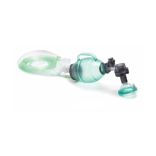 Elpošanas balons BVM – stl1 maska 550ml bērniem – 5 gab