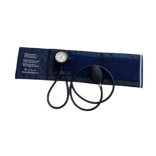 Blodtryksmåler HE manuel pvc – 18x52cm med boso fix manometer