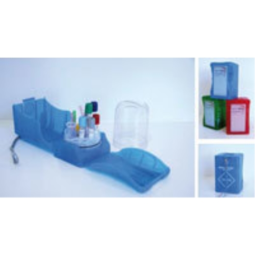 Förvaringsbox BD Hemobox IV – blå för 7 Vacutainer rör