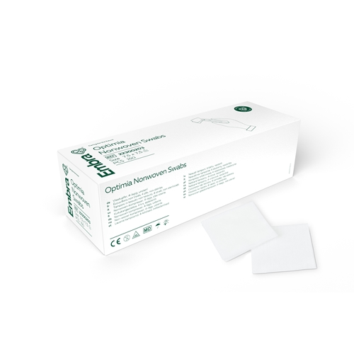 Kompress nonwoven 4L Embra – 7,5×7,5cm disp.box osteril – 150 stk/pakke