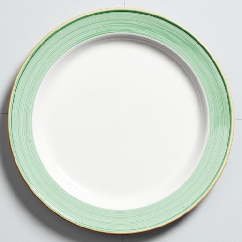Rio tallrik flat – 26cm grön – 12 st