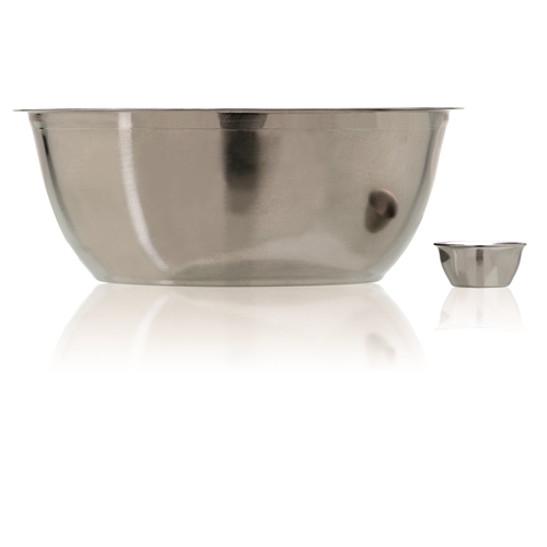 Nerūsējošā tērauda pārklājuma bļoda – 2L B10 21cm