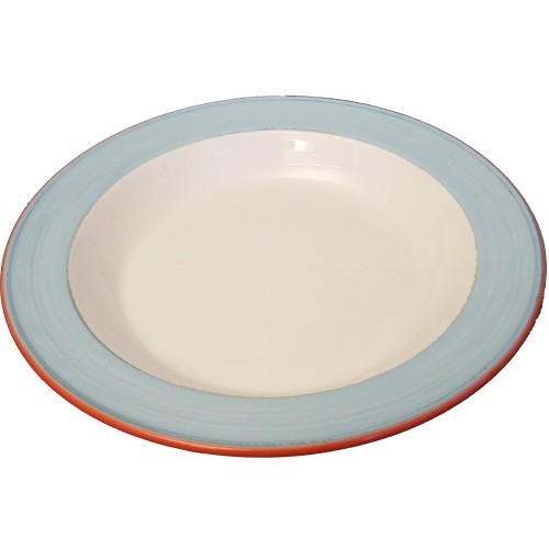 Rio tallrik djup – 22cm blå – 24 st