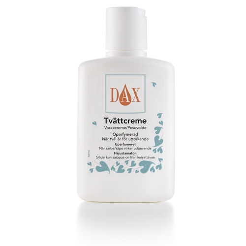 Vaskecreme Dax uparfumeret – 150ml snaplåg pH 4,7