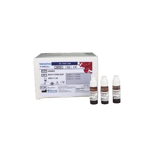 Kontrol Hemocue WBC Diff – 3x2ml niv.lav norm høj KØLEVARE