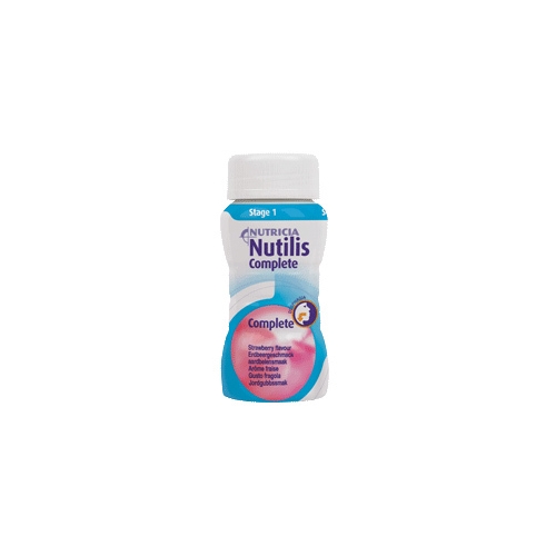 Nutilis Complete Stage 1 – 4x125ml jordgubb – 4 st