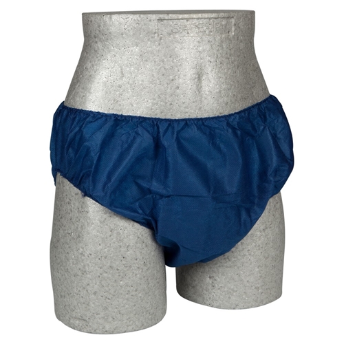 Underbyxa engångs Abena – M-L mörkblå Midje 34-60 cm – 25 st