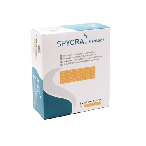 Silikona pārsējs Spycra Protect – 5x150cm rētu kopšanai, nesterils