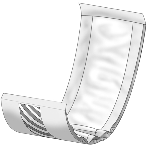 Fødselsbind – ABENA Let Mini 14x39cm – 288 stk