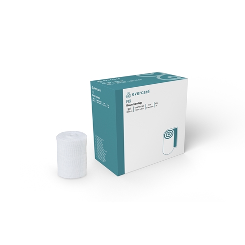 Gasbind Evercare Fix – 5cmx10m bomuld uelastisk – 50 stk