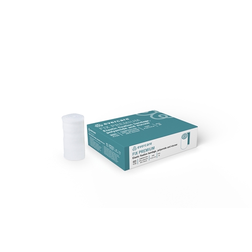 Kiinnitysside evercare Fix Premium – 4cmx4m polyamidi/viskoosi – 20 kpl