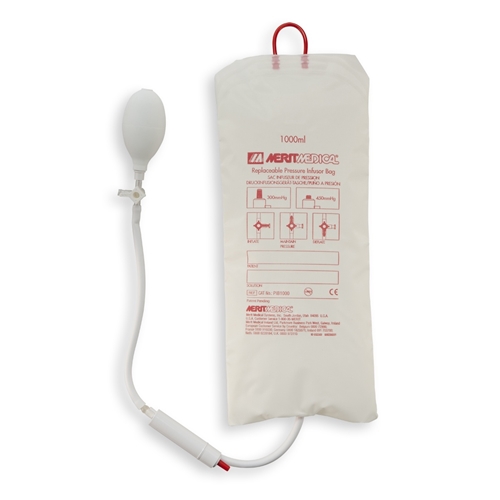 Overtryksmanchet – 1000ml manometer 3-vejs ventil