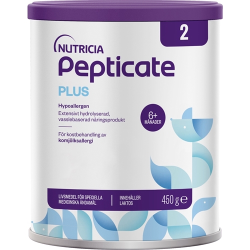 Pepticate PLUS tillskottsnär – 1x450g från 6 mån+