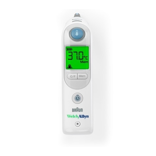 Termometrs WA Braun ThermoScan PRO 6000 – ausu mazā pamatvienība