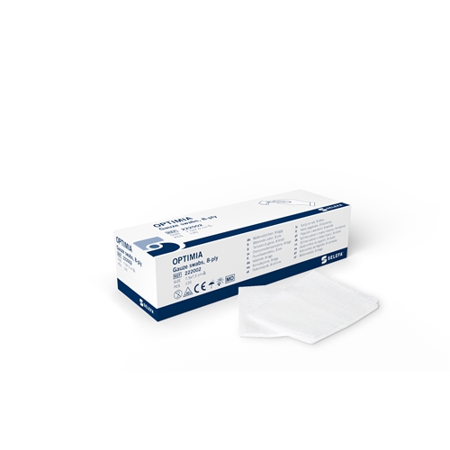 Kompressisidos 8L Selefa – 7,5×7,5cm disp.laatikko steriloimaton – 120 kpl