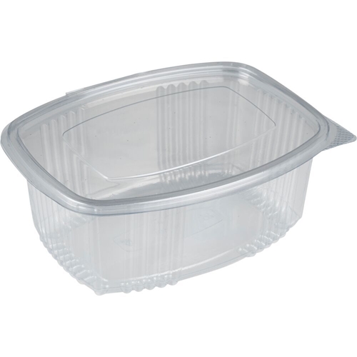 Ovāla salātu bļoda RPET – 1000ml ar piekaramo vāku – 100 gab.