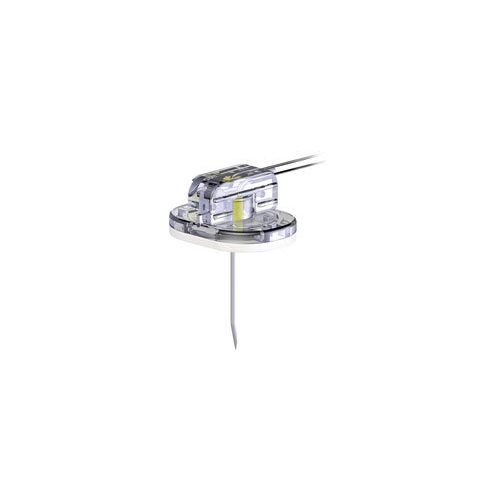Venportskanyl SafeStep – 1,1×12,7mm 19G m slange – 25 stk