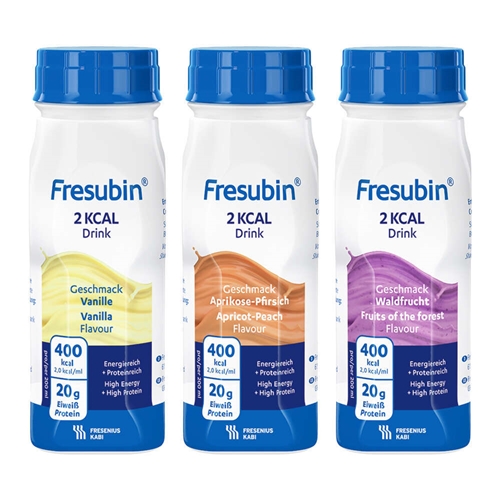 Fresubin 2 kcal DRINK – 24x200ml blandede smagsvarianter – 24 stk