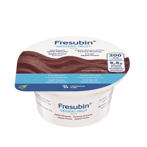 Fresubin dessert frugt – 4x125g æble sveske – 4 stk