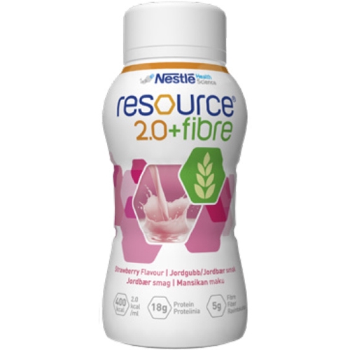 Resource 2.0+fibre – 4x200ml jordgubb – 4 st