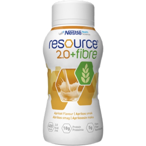 Resource 2.0+fibre – 4x200ml aprikos – 4 st