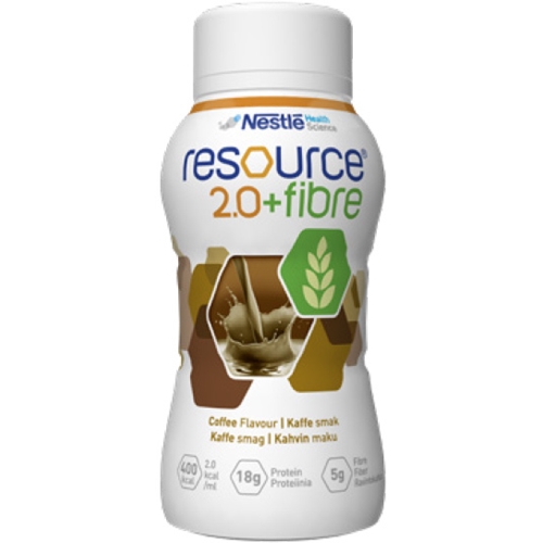 Resource 2.0+fibre – 4x200ml kaffe – 4 st