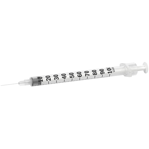 Insulinspruta med fast kanyl Micro-Fine – 1,0ml 29G 0,33x13mm – 100 st