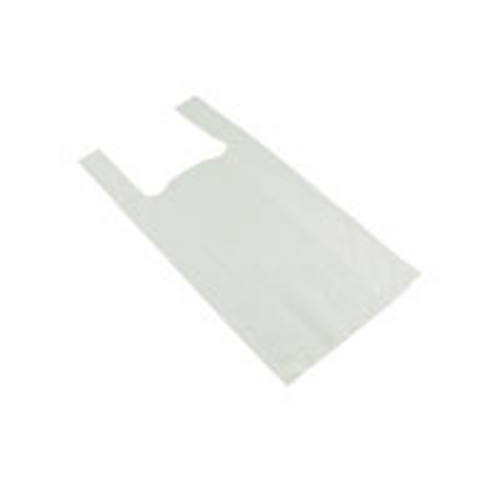 Plastmasas maisiņš LD – 10L 220/120x450mm 30my balts – 500 gab.