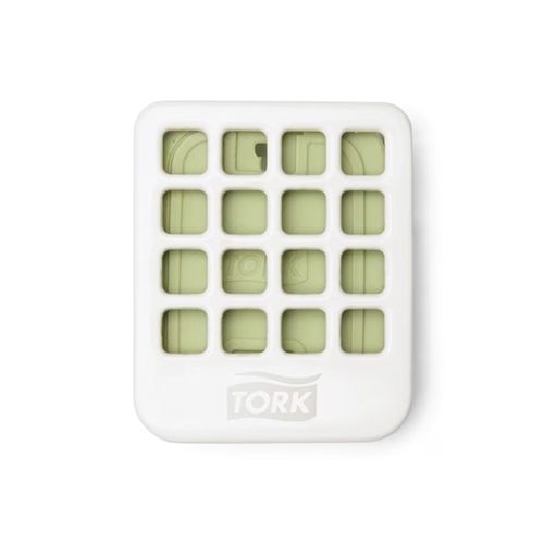 Turētājs aromāta plāksnītei Tork – Gaisa atsvaidzinātāja disks A2 balts – 4 gab.