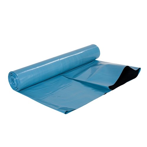Atkritumu maiss LD plastmasa COEX – 410L 1100x1450mm 70my zils/melns – 10 gab.