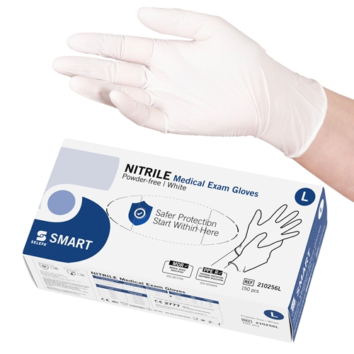Nitrila cimdi Selefa pf – L SMART ar AQL 1,5 – 150 gab.
