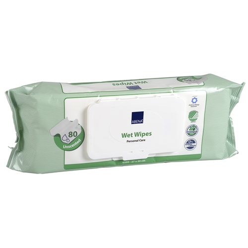 Mitrās salvetes ar plastmasas vāciņu – 20x27cm, bez smaržas – 80 gab.