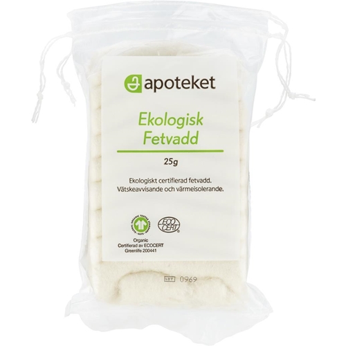 Økologisk bomuldsuld Apoteket – 25g