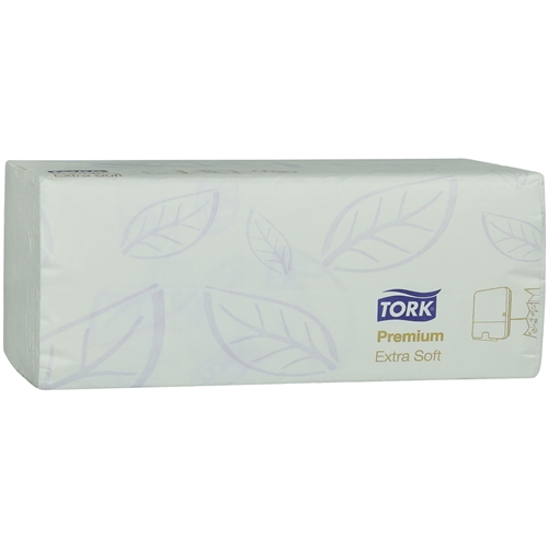 Papīra dvielis 2-slāņu, salocīts H2 – Tork Premium X-a Mīksts 21x34cm – 2100 gab.