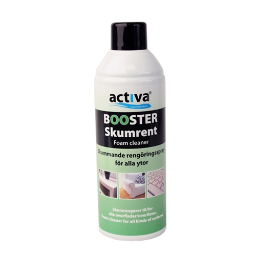 Mēbeļu tīrīšanas līdzeklis Activa Booster putu tīrītājs – 520ml aerosols