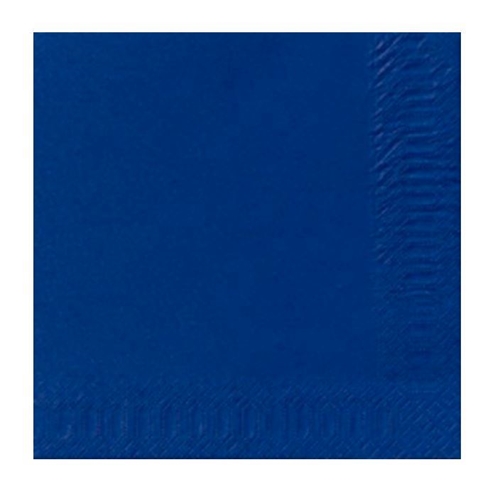 Salvetes 1/4 salocītas 2 slāņi – 33x33cm Duni tumši zilas – 125 gab.