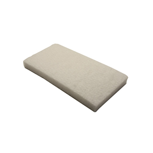 Skurbloks Activa – 12x25cm balts 0% slīpēšanas līdzeklis – 10 gab.