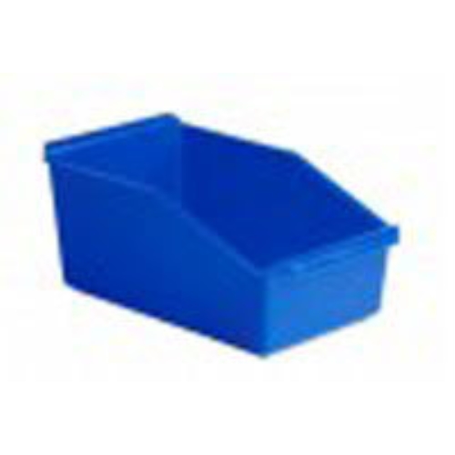 Besticklåda plast – 16x29x13cm blå