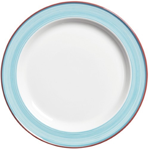 Rio tallrik flat – 16cm blå – 12 st