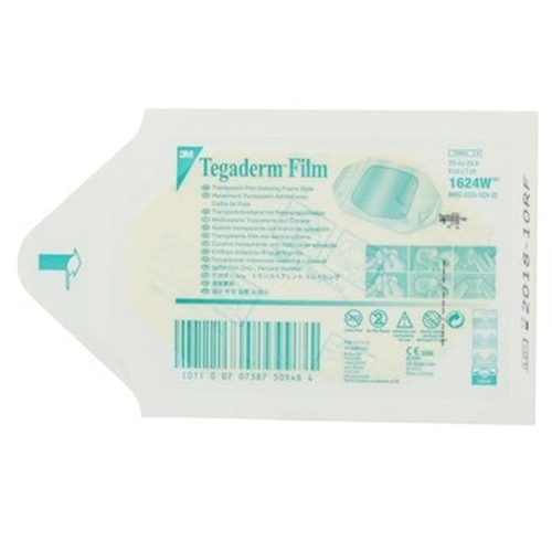 Plēve brūču pārklāšanai Tegaderm – 6x7cm ar rāmi – 100 gab